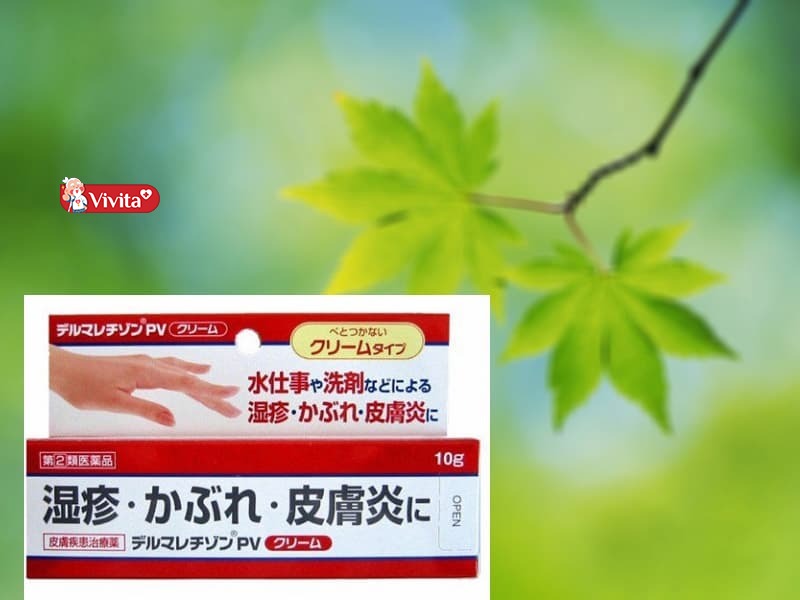 thuốc bôi ngứa của Nhật tốt Derumarezonone PV