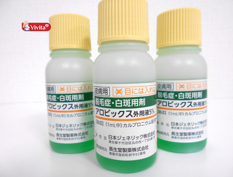 Thuốc mọc tóc Chosei Arovics Solutions 5% Nhật Bản dạng chất lỏng