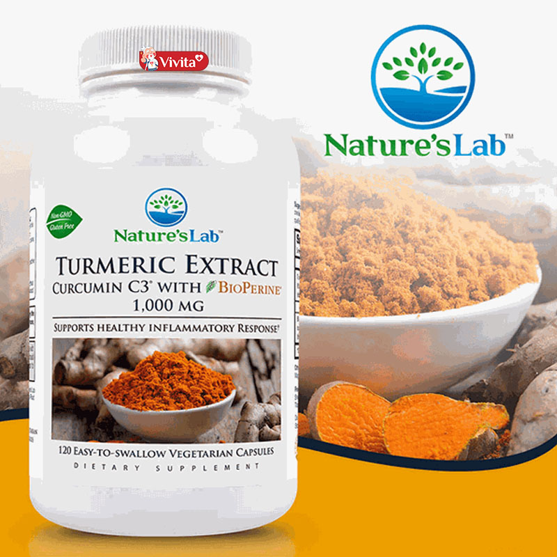 Thuốc hỗ trợ điều trị đau dạ dày Turmeric Extract