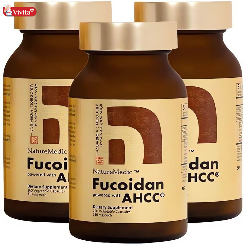 NatureMedic Fucoidan AHCC dùng trong bao lâu thì dừng
