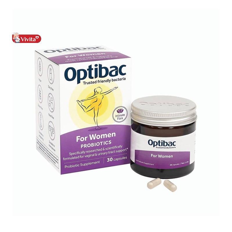 Thông tin men vi sinh Optibac Probiotics For Women