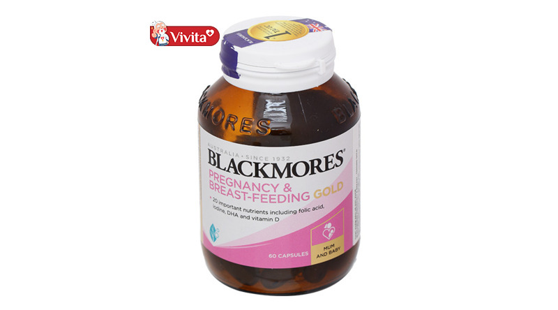 Viên uống Blackmores Pregnancy & Breast - Feeding Gold có công dụng tốt