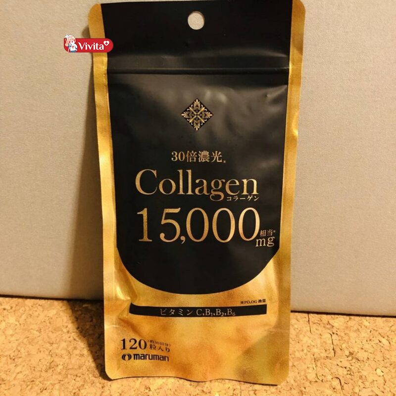 Viên uống Collagen Maruman có chứa hàm lượng collagen peptide cao hỗ trợ chăm sóc sức khỏe, sắc đẹp hiệu quả.
