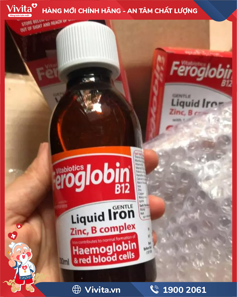 cách sử dụng feroglobin b12 liquid