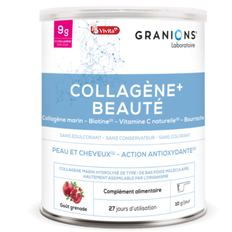 Bột Collagen Granions Beauty (Pháp)