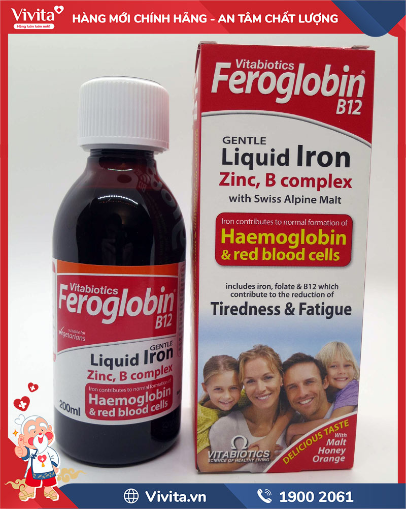 công dụng feroglobin b12 liquid
