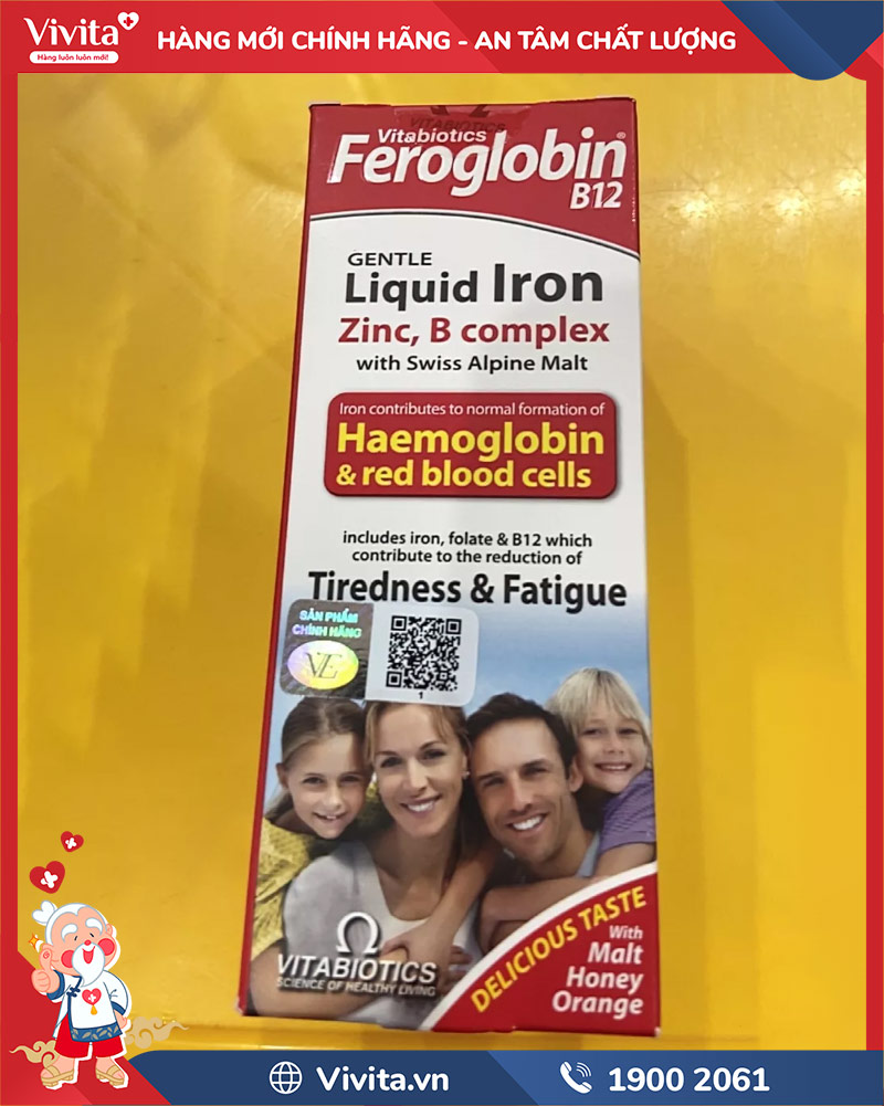 feroglobin b12 liquid chính hãng