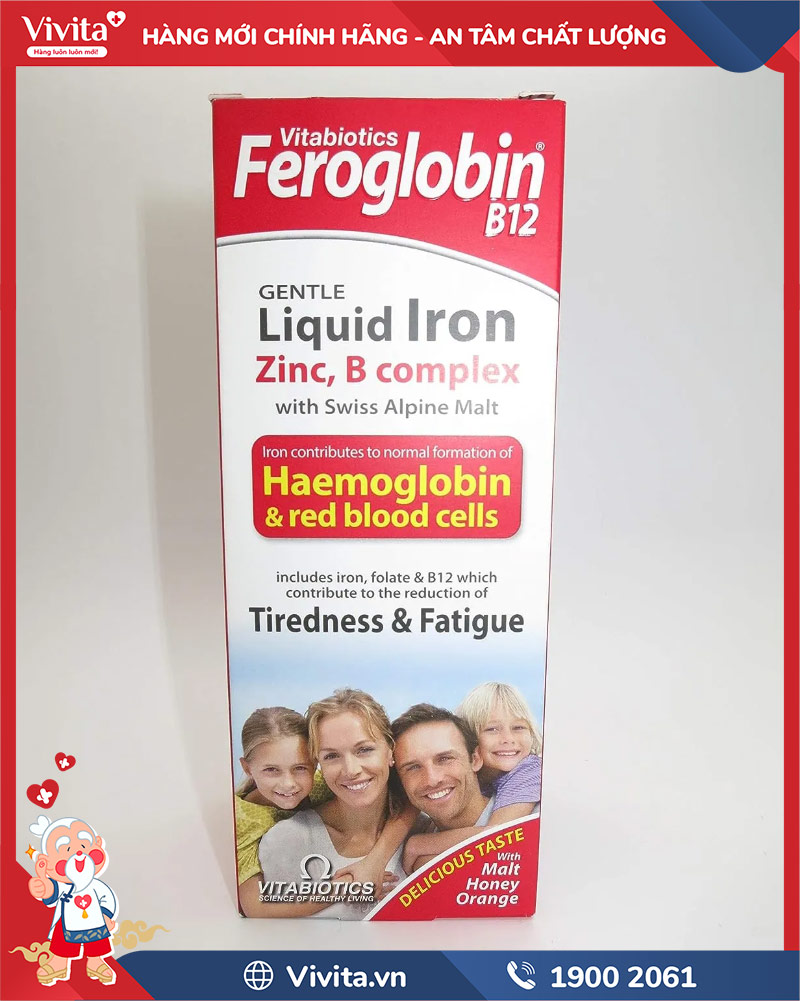feroglobin b12 liquid có tốt không