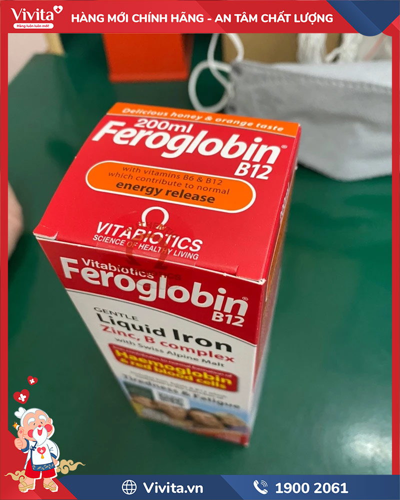 lưu ý khi dùng feroglobin b12 liquid