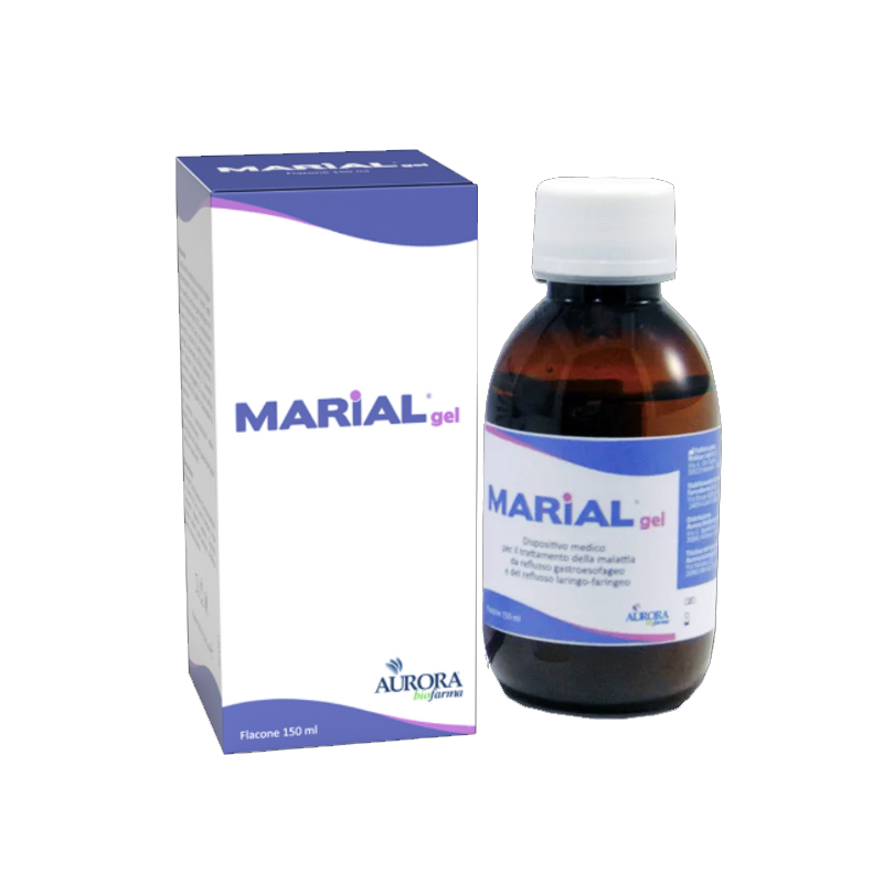 Marial Gel chống trào ngược dạ dày thực quản, họng thanh quản, bảo vệ phục hồi tái tạo niêm mạc bị tổn thương ( Hộp 20 gói x15ml)