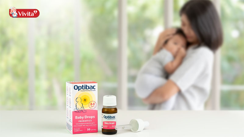 Optibac Baby Drops là men vi sinh tốt cho trẻ nhỏ