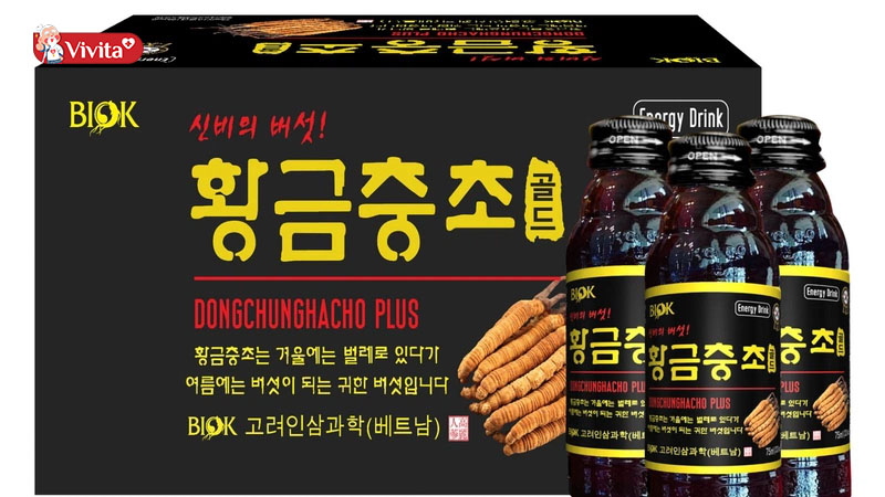 DongChungHaCho Plus Biok giúp bồi bổ sức khoẻ hiệu quả