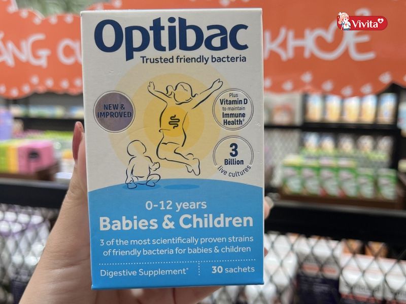 Ưu điểm của Optibac Baby & Children