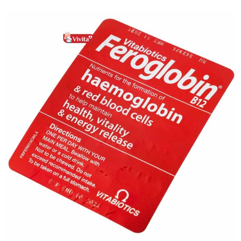 Có ai đã dùng sản phẩm Vitabiotics Feroglobin B12 dạng viên chưa?