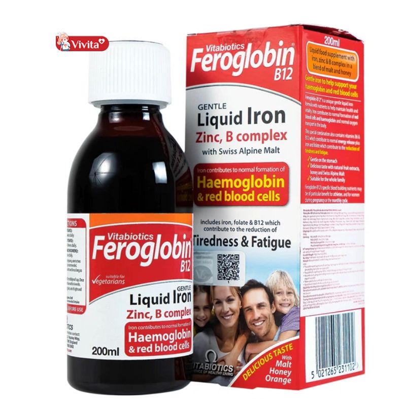 Những ai không nên dùng Siro bổ sung sắt Feroglobin B12 của Anh