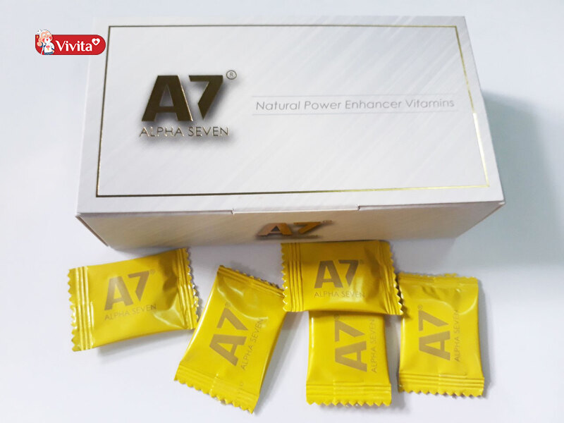 Kẹo Sâm A7 Alpha Seven USA hỗ trợ tăng cường sinh lý