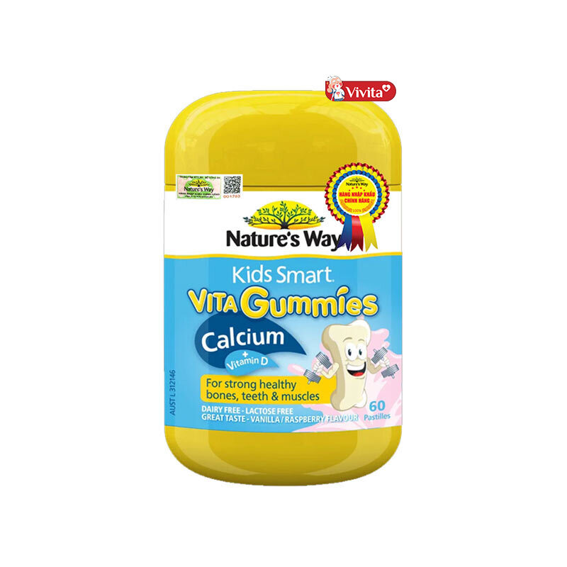 Nature’s Way Kids Smart Vita Gummies Calcium + Vitamin D