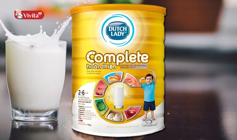 Sữa Dutch Lady Complete cho trẻ biếng ăn
