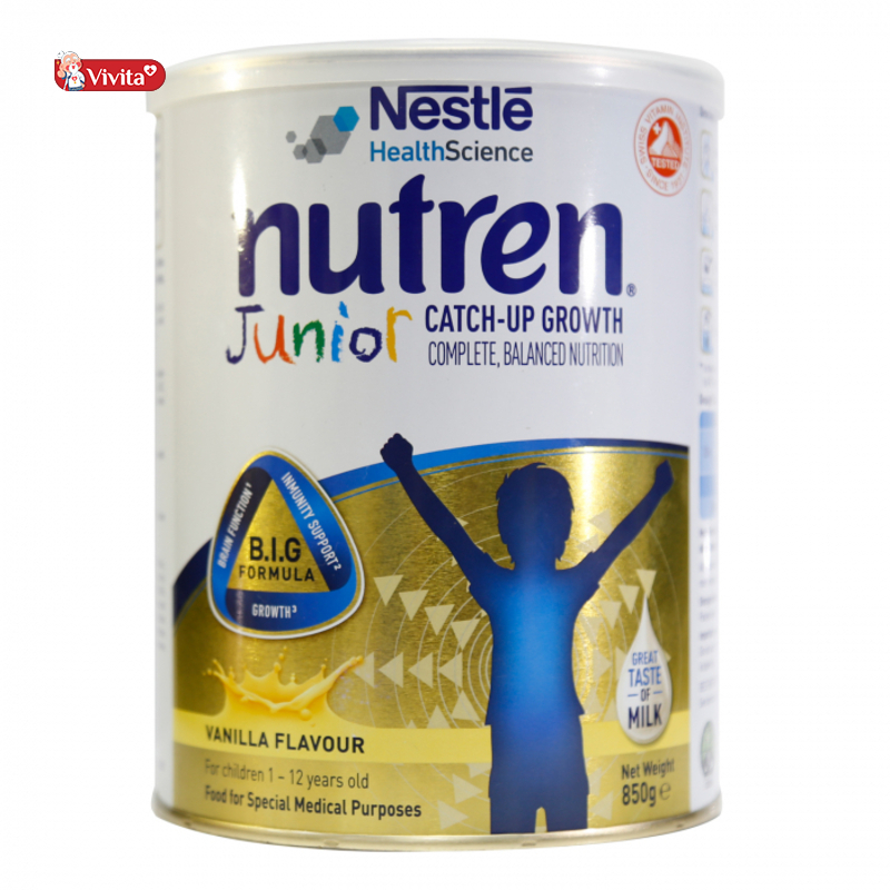 Sữa Nutren Junior cho trẻ biếng ăn