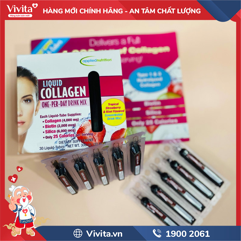 công dụng liquid collagen one per day drink mix