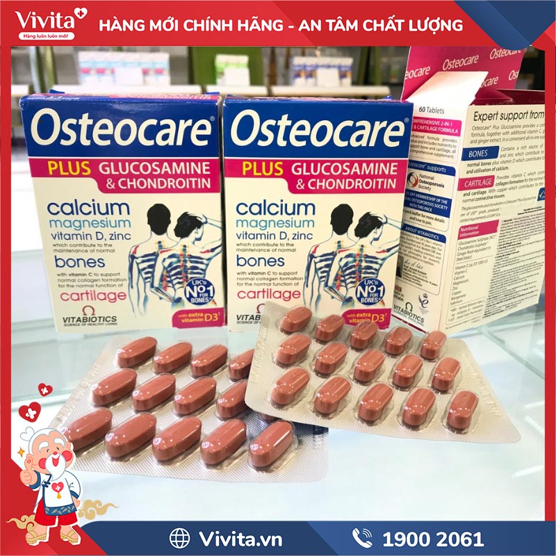 công dụng osteocare plus glucosamine & chondroitin