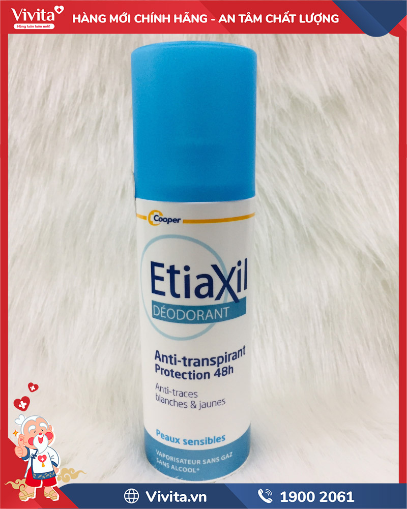 etiaxil déodorant anti-transpirant protection 48h chính hãng
