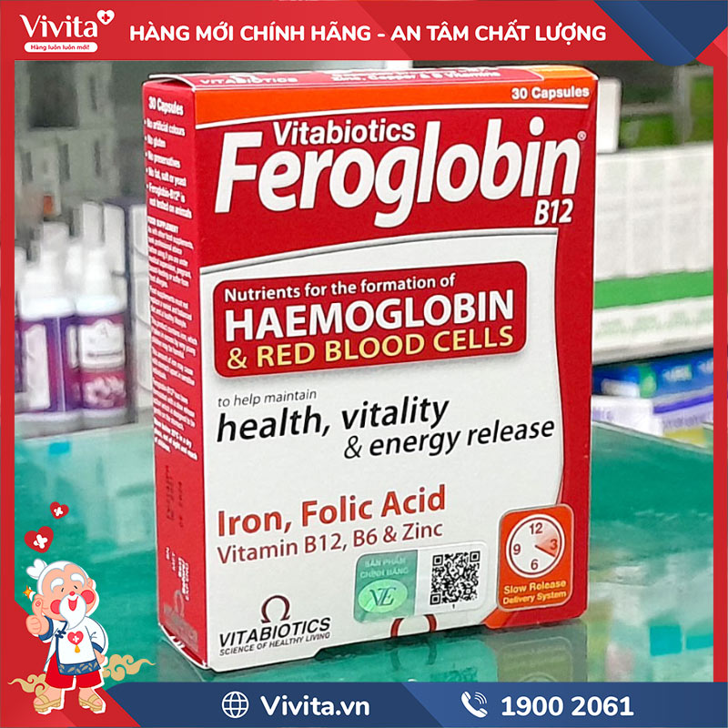 giới thiệu vitabiotics feroglobin b12