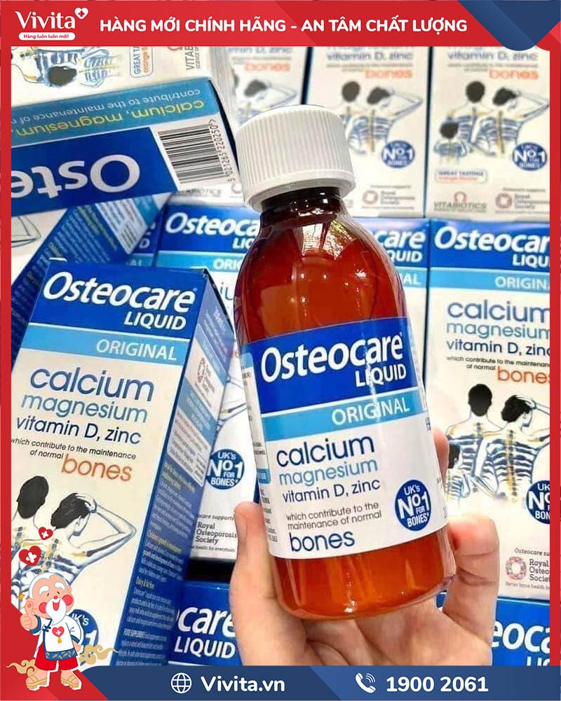 lưu ý khi dùng vitabiotics osteocare liquid original
