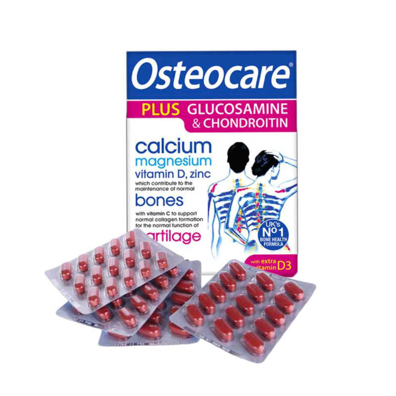 Osteocare Plus Glucosamine & Chondroitin Hỗ Trợ Tăng Cường Sức Khỏe Xương Khớp