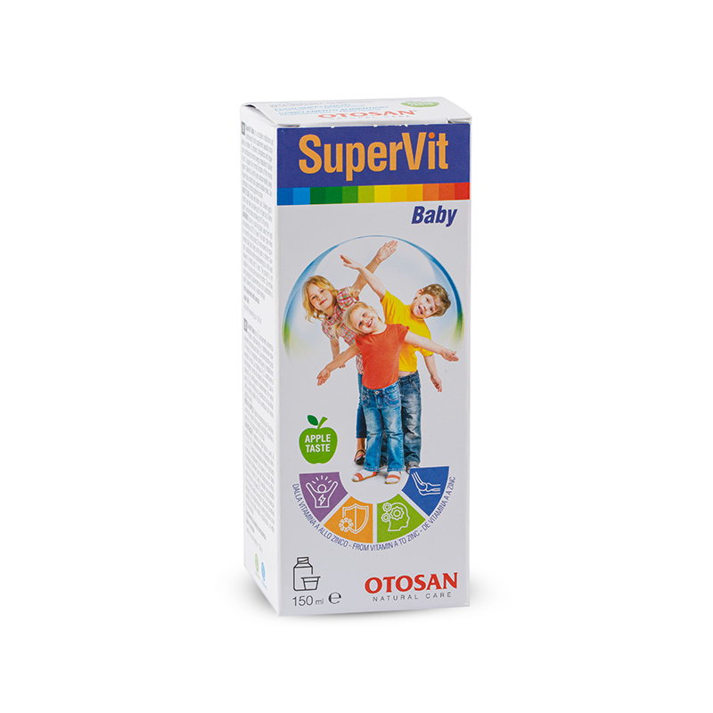 SuperVit Baby Italy Siro Hỗ Trợ Bổ Sung Vitamin Và Khoáng Chất (Lọ 150ml)