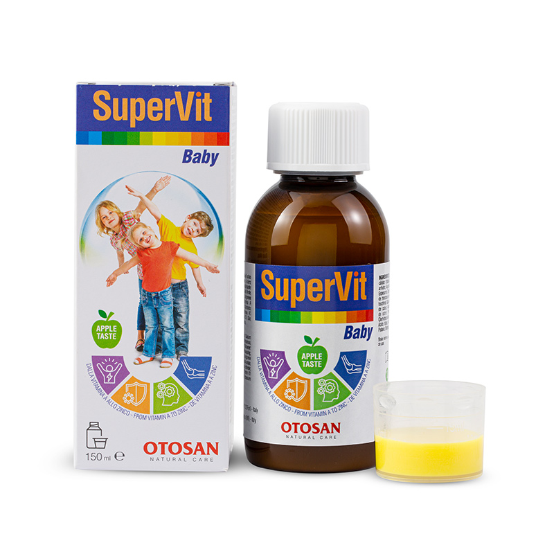 SuperVit Baby Italy Siro Hỗ Trợ Bổ Sung Vitamin Và Khoáng Chất (Lọ 150ml)