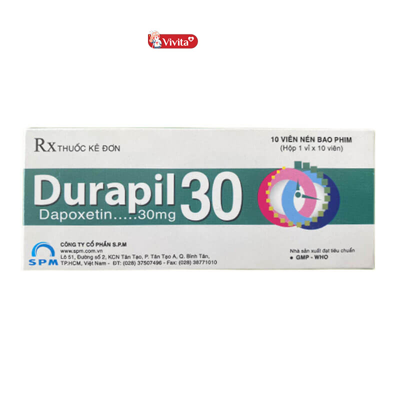 Thuốc hỗ trợ trị xuất tinh sớm Durapril