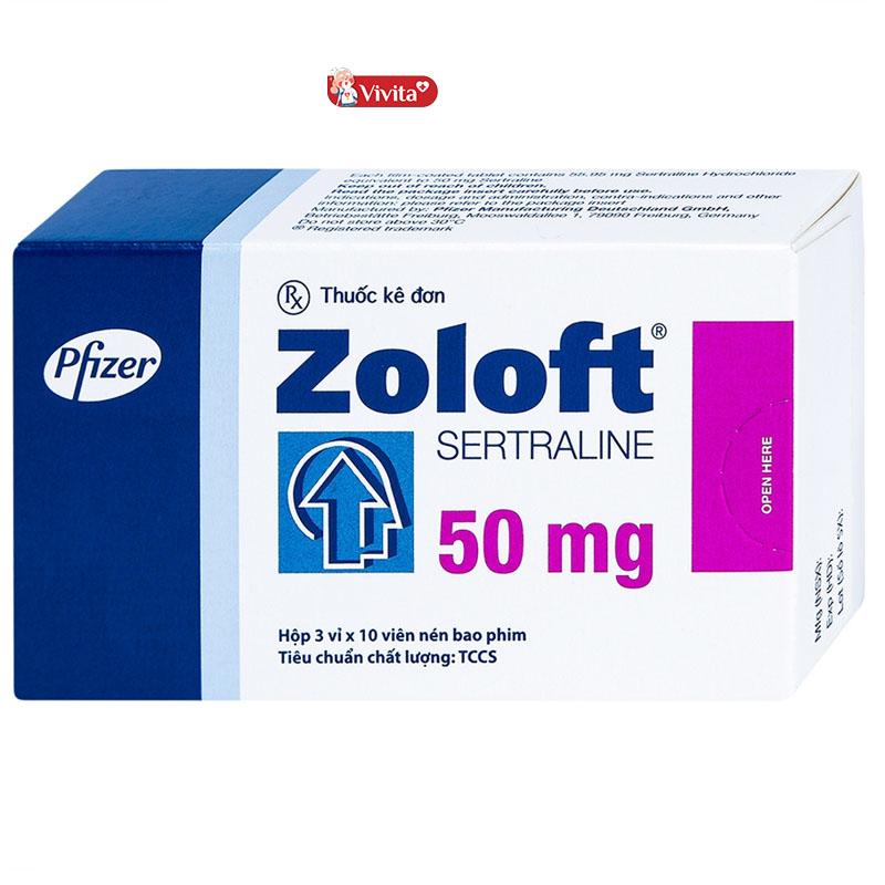 Thuốc hỗ trợ trị xuất tinh sớm Zoloft
