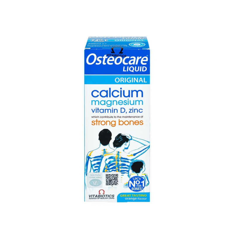 Vitabiotics Osteocare Liquid Original Anh Siro Hỗ Trợ Xương Khớp Chắc Khỏe (Lọ 200ml)