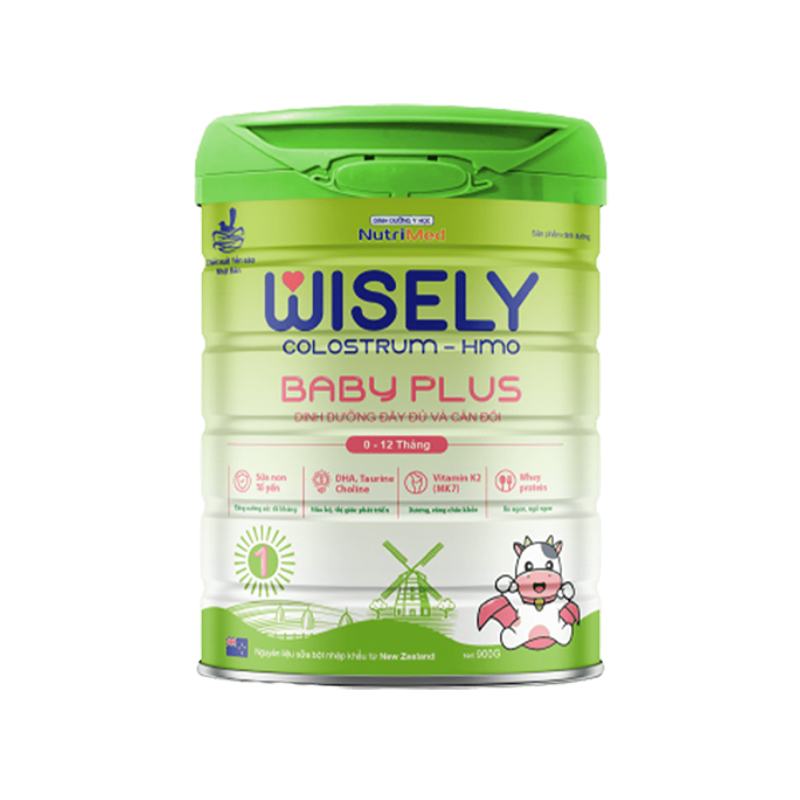 Bộ Sữa Wisely Gồm Wisely Baby Plus, Wisely Pedia A+ Và Wisely Grow IQ