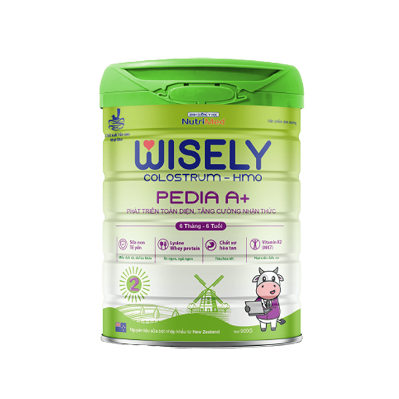 Bộ Sữa Wisely Gồm Wisely Baby Plus, Wisely Pedia A+ Và Wisely Grow IQ