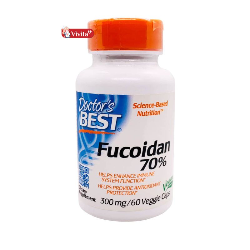 Doctor’s Best Fucoidan 70% 300mg/60 viên
