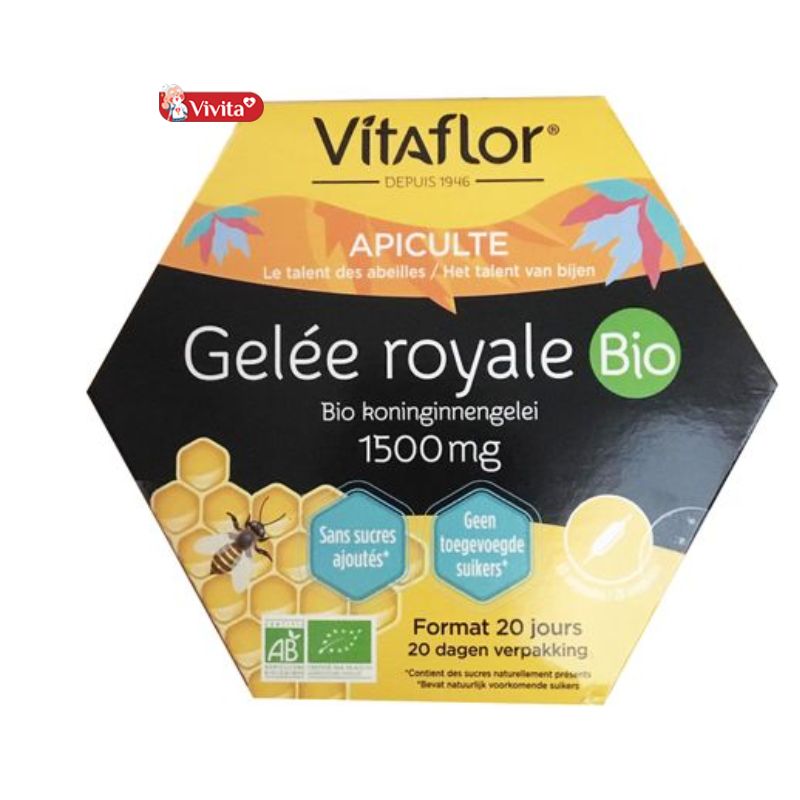 Sữa ong chúa của Pháp Vitaflor Bio có tác dụng gì?