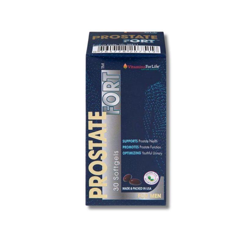 Prostate Fort Viên Uống Mỹ Hỗ Trợ Sức Khỏe Tuyến Tiền Liệt (Hộp 30 Viên)