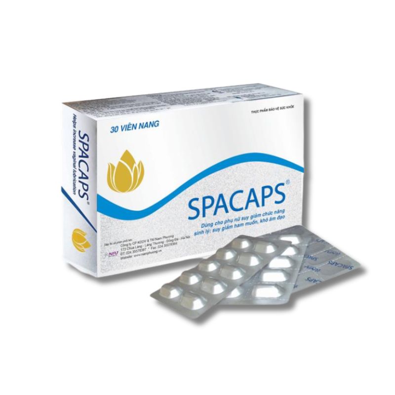 Spacaps Viên Uống Hỗ Trợ Cải Thiện Sinh Lý Nữ (Hộp 30 Viên)