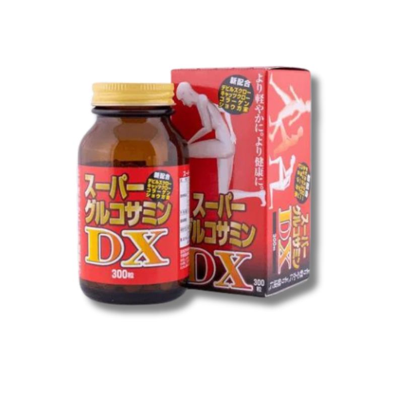 Super Glucosamine DX Nhật Bản Hỗ Trợ Xương Khớp (Hộp 300 Viên)