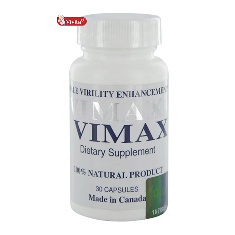 Thông tin tổng quan viên uống Vimax