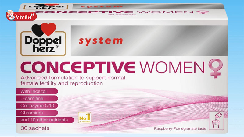 Conceptive Women là một trong những sản phẩm chất lượng cho phụ nữ hiếm muộn