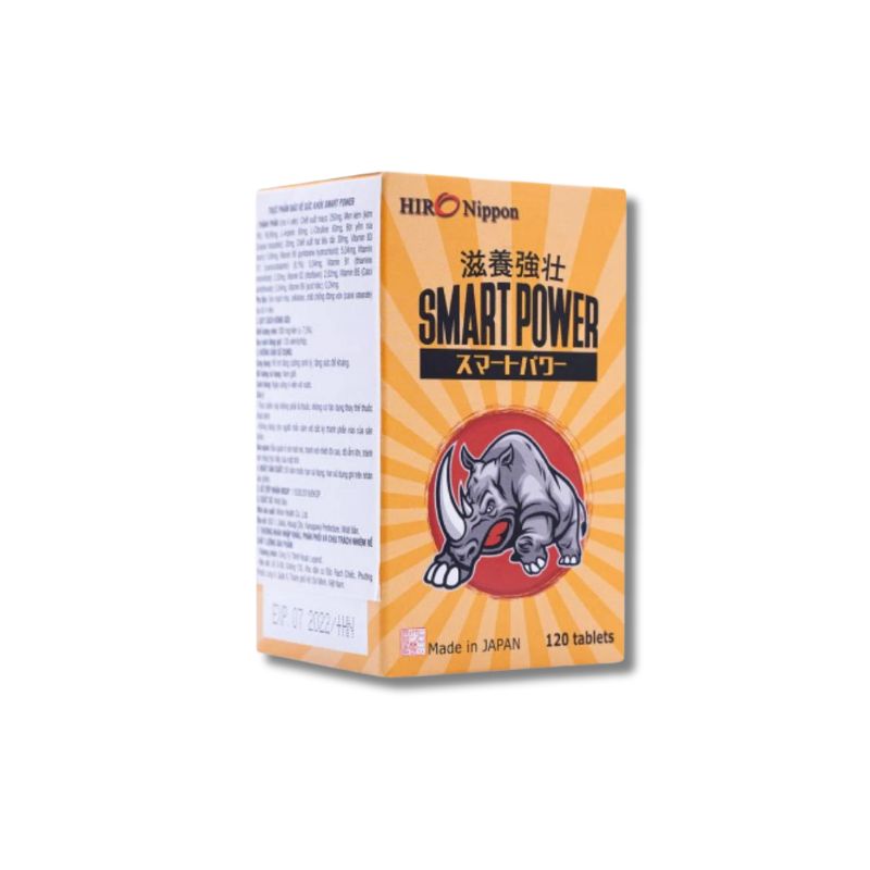 Smart Power Viên Uồng Hỗ Trợ Tăng Cường Sinh Lý Cho Nam Giới (Hộp 120 Viên)
