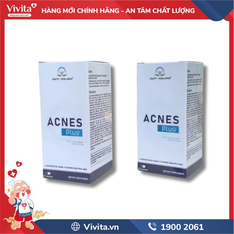 Acnes Plus Mỹ Viên Uống Hỗ Trợ Trị Mụn (Hộp 30 Viên)