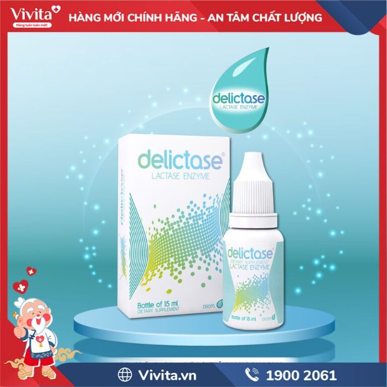 Delictase Oral Drops hỗ trợ cải thiện bất dung nạp Lactose cho bé