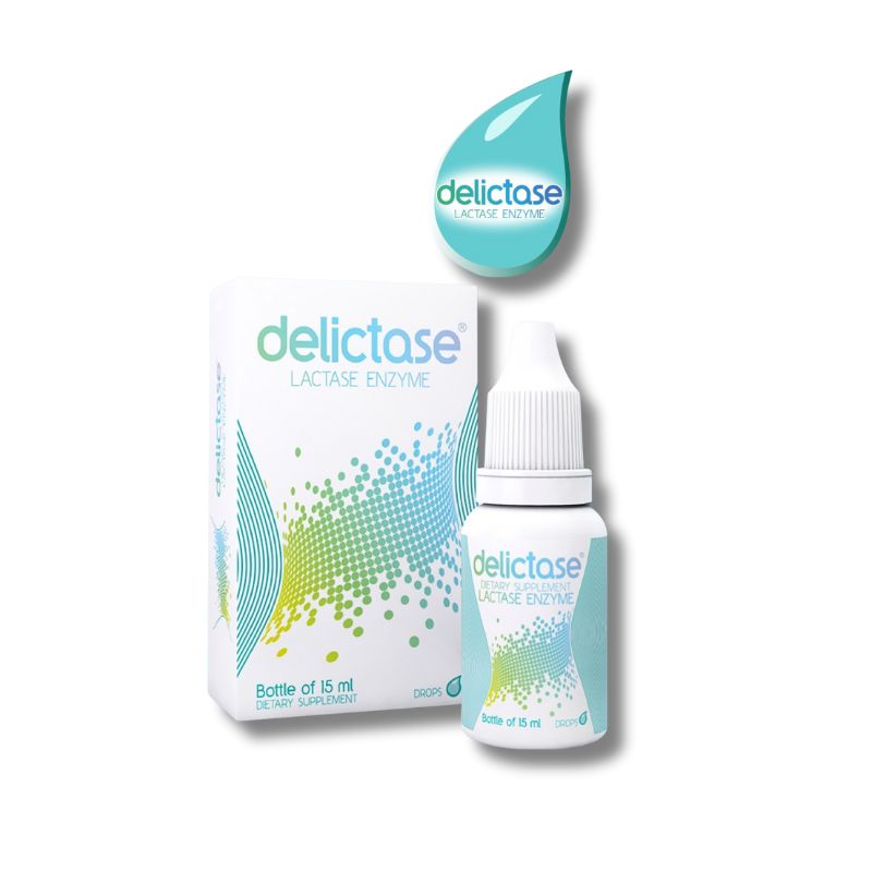 Delictase Oral Drops EU Dung Dịch Hỗ Trợ Cải Thiện Bất Dung Nạp Lactose Cho Bé (Chai 15ml)