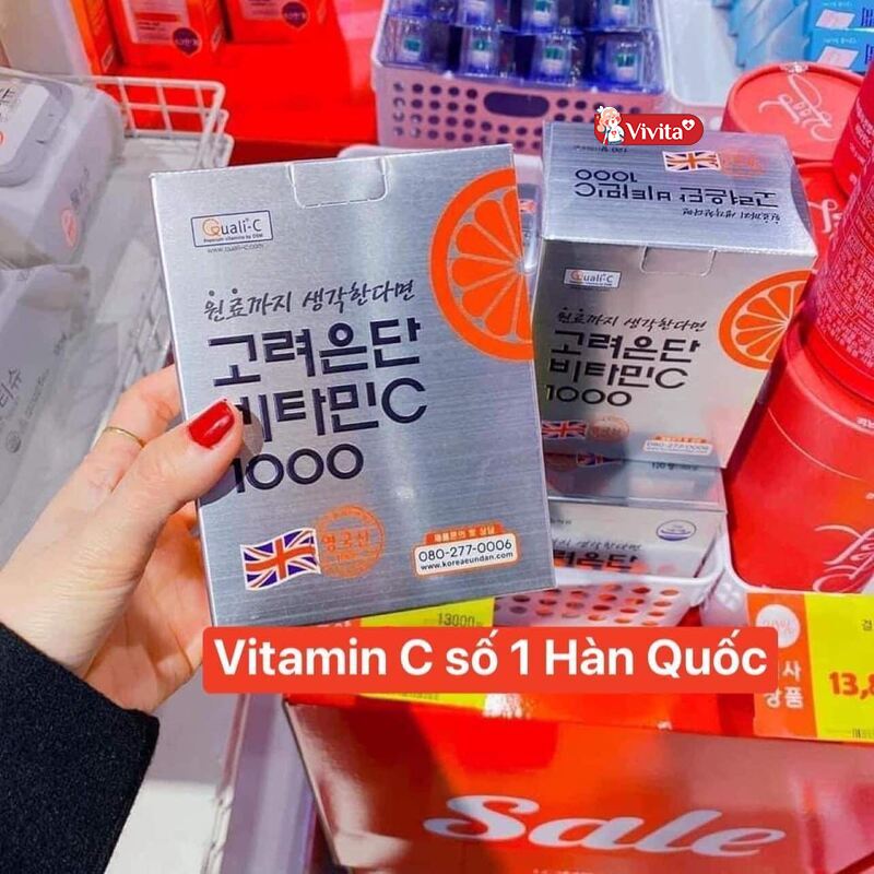 Hướng dẫn dùng Vitamin C Eundan Hàn Quốc