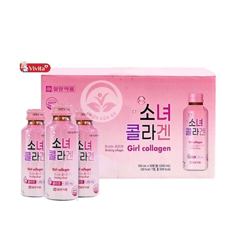 Nước uống đẹp da Girl Collagen 1000mg của Hàn Quốc