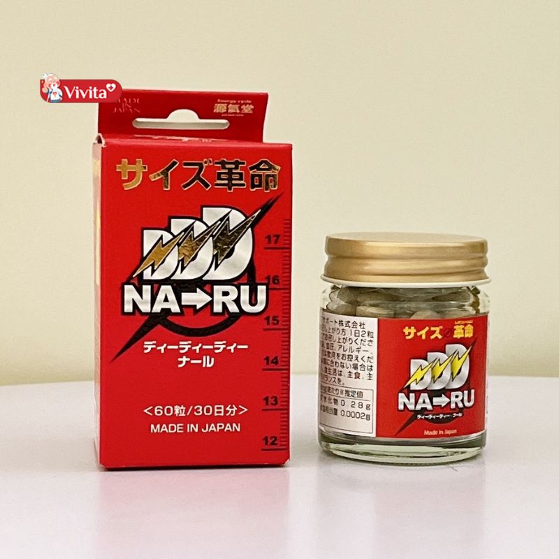 Thông tin viên uống Genkido DDD Naru của Nhật Bản